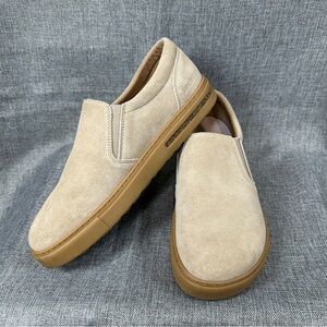 Birkenstocks Oswego Suede Slip-On Loafer Shoes 40 EU 9 W 7 M Beige Comfort